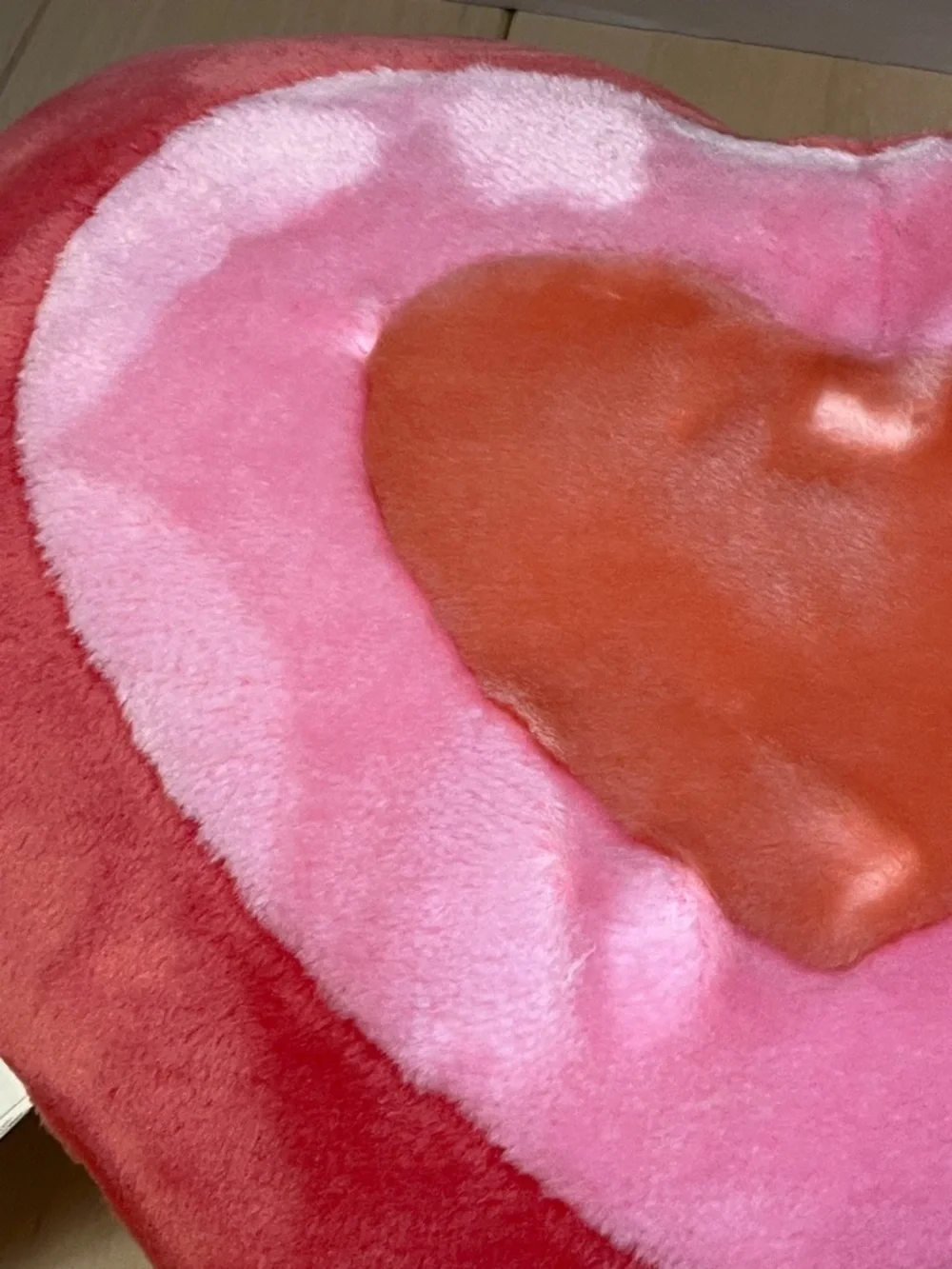 Powerpuff Girls Warner Bros Studio Store  2000 Pink Plush Heart Shaped Pillow